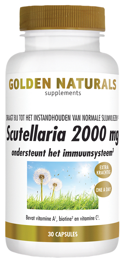 Golden Naturals Scutellaria 2000 mg Capsules