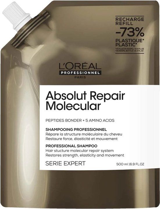 L'Oréal Professionnel Absolut Repair Molecular Shampoo Refill 500ml