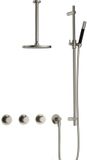 Hotbath Cobber - CB7067 - Inbouw Regendoucheset - Geborsteld Nikkel