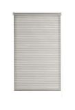 Estoralis Robert Rolgordijn met modern design, zonder boren, lichtdoorlatende strepen, grijs, 110 x 195 cm