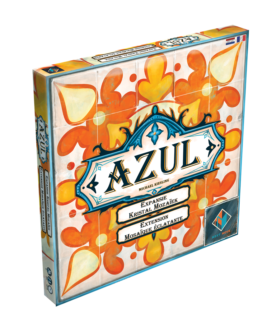 Next Move Azul - Kristal Mozaïek Expansie NL/FR - Unisex - Oranje - 2020