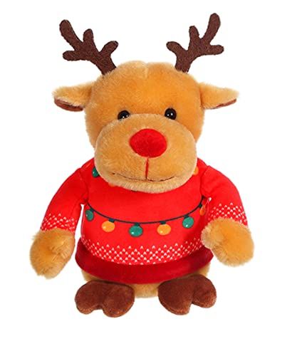 Gipsy Les Amis Rendier Trui Rood Pluche 24 cm - 071656