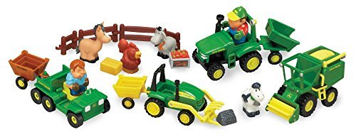 John Deere Preschool 34984, speelset voor voertuigen, activiteitsspeelgoed