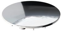 Plastique Couvercle Ø 115 mm en Chrome