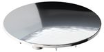Plastique Couvercle Ø 115 mm en Chrome