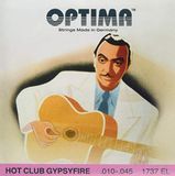 Optima Akoestische Gitaarsnaren Hot Club Gypsyfire Verzilverd Set met Bal 1737EL