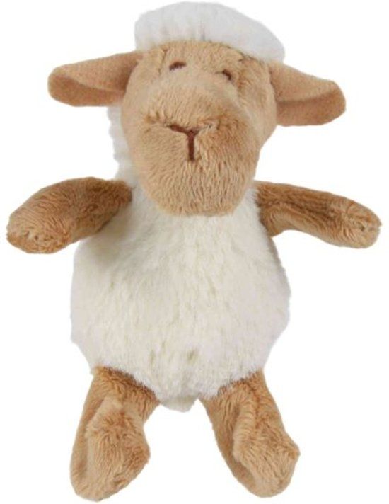 TRIXIE kattenspeelgoed het schaap met catnip, polyester, wit