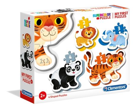 Clementoni My First Puzzles Legpuzzel 2 stuk(s) Dieren