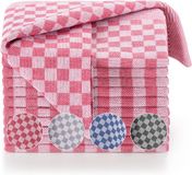Blumtal Premium Theedoeken - Set van 10 - 50 x 70cm - Rood - Katoen - Geruit