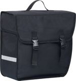 vidaXL - Fietstas - voor - bagagedrager - enkel - waterdicht - 21 - L - zwart