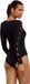FALKE Body Classic Boat Neck zwart - Maat S