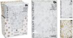 Excellent Houseware Tafelkleed Flanel 180x130cm Kerst/Sneeuwvlok assorti