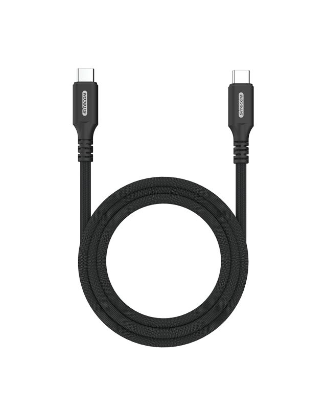 Sitecom USB-C naar USB-C Kabel - 2m - Zwart