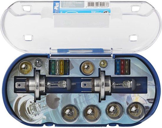 ProPlus Complete reservelampenset - H4 - 16-delig - Inclusief steekzekeringen