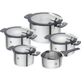 ZWILLING SIMPLIFY Pannenset - 5-delig - RVS - Zwart/Zilver