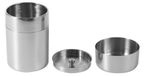 Elzusha Boîtes à thé hermétiques - Acier inoxydable - Stockage alimentaire - Pour café/thé - Durable - Couvercle bien ajusté