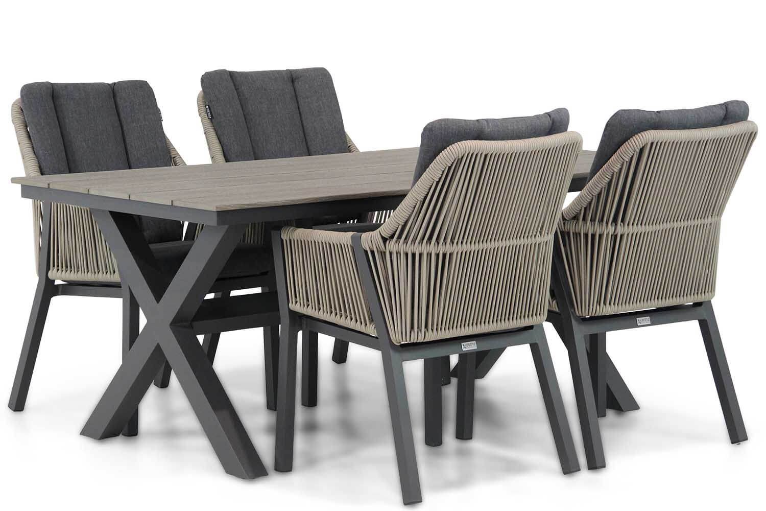 Lifestyle Garden Furniture Lifestyle Verona/Forest 180 cm dining tuinset 5-delig - EAN: 7423611080040