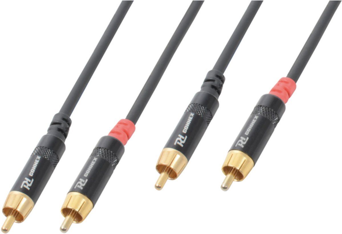 PD Connex 8715693268249 Kabel 2x RCA Male - 2x RCA Male 3m