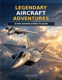 Legendary Aircraft Adventures: 30 Epic Aviation Scenes to Color