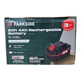 Parkside XTEAM-serie lithium-ionbatterij 20 V 4Ah