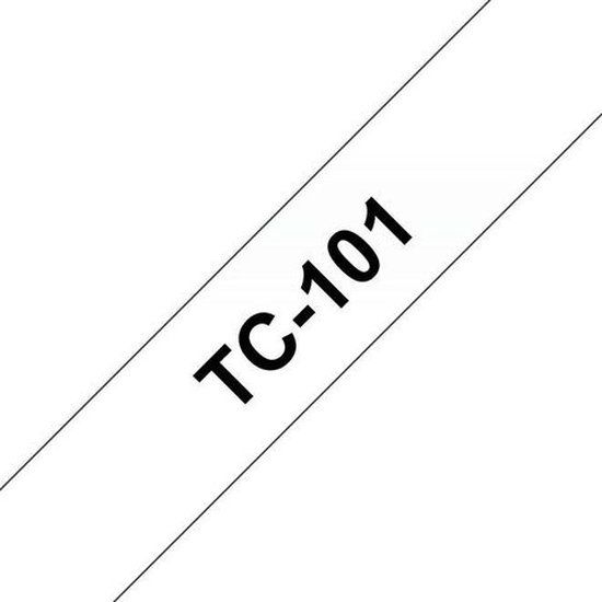 Brother Labeltape 12mm TC101 - Kleurloos