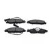KAVO PARTS Kit de plaquettes de frein, frein à disque KBP-7502