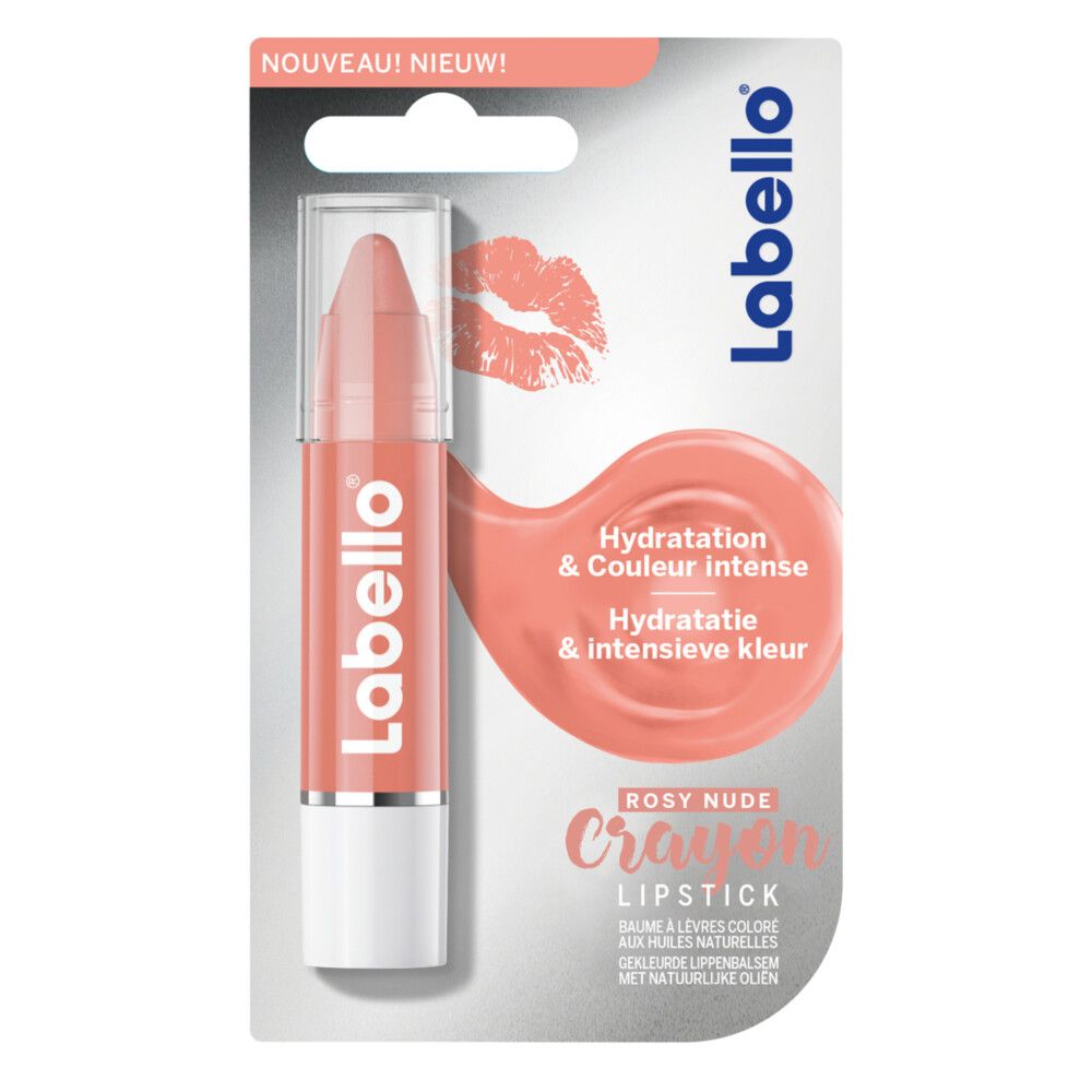 Labello Crayon Lipstick Rosy Nude - 4005900578839