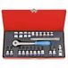 King Tony 3524MR06 Set Metrische Dopsleutels en Accessoires, Set van 24, 3/8 inch
