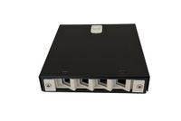 LINK Doos met 4 aansluitingen voor optische vezelconnectoren SC Simplex of LC Duplex voor FTTH-toepassingen van metaal