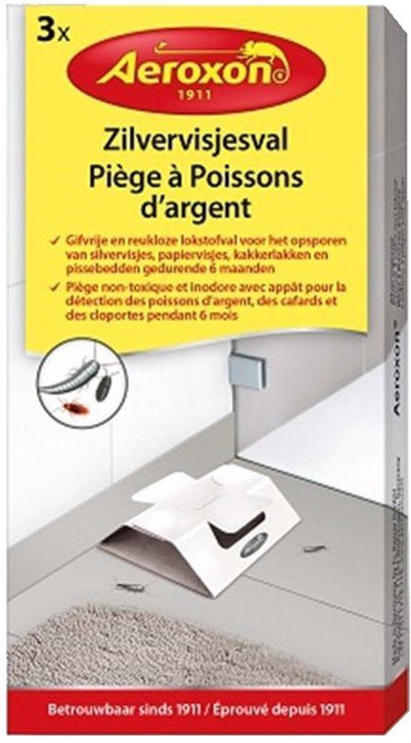Aeroxon Zilvervisjesvallen 3 stuks
