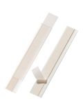 Durable 804519 Scanfix etikethouder, inclusief labels, 200 x 30 mm, transparant, zakje ࠵ stuks.