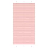 VidaXL Plissé rolgordijn 105x200cm stofbreedte 104,4cm polyester roze