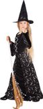 Boland - Kostuum Midnight witch (7-9 jr) - Kinderen - Heks - Halloween verkleedkleding