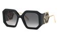 Philipp Plein SPP067 0700 Zonnebril - Dames - Zwart