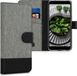 kwmobile telefoonhoesje Google Pixel 3a - grijs - pasjeshouder - Back Cover
