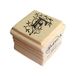 Aladine – stempel alfabet Arabesk – houten staander – scrapbooking en creatieve kaarten – letter F