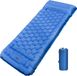 Merkloos Luchtbed met ingebouwde pomp – Blauw – 500 kg – 200x12x70 cm