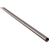 Duval Tube Rond Inox Poli 25 mm Longueur 3 m Pour Structures Métalliques Finition Brillante Pour Esthétique Moderne