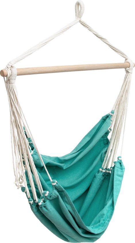 Hespéride Hesperide Hangstoel Jade - Ontspanningsstoel - 100 X H135 cm - Turquoise