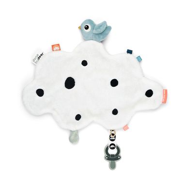 Done by Deer Baby Knuffeldoekje Happy Clouds Blauw - Unisex
