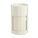 HAY Table d'appoint Facet Cabinet 101 Eggshell