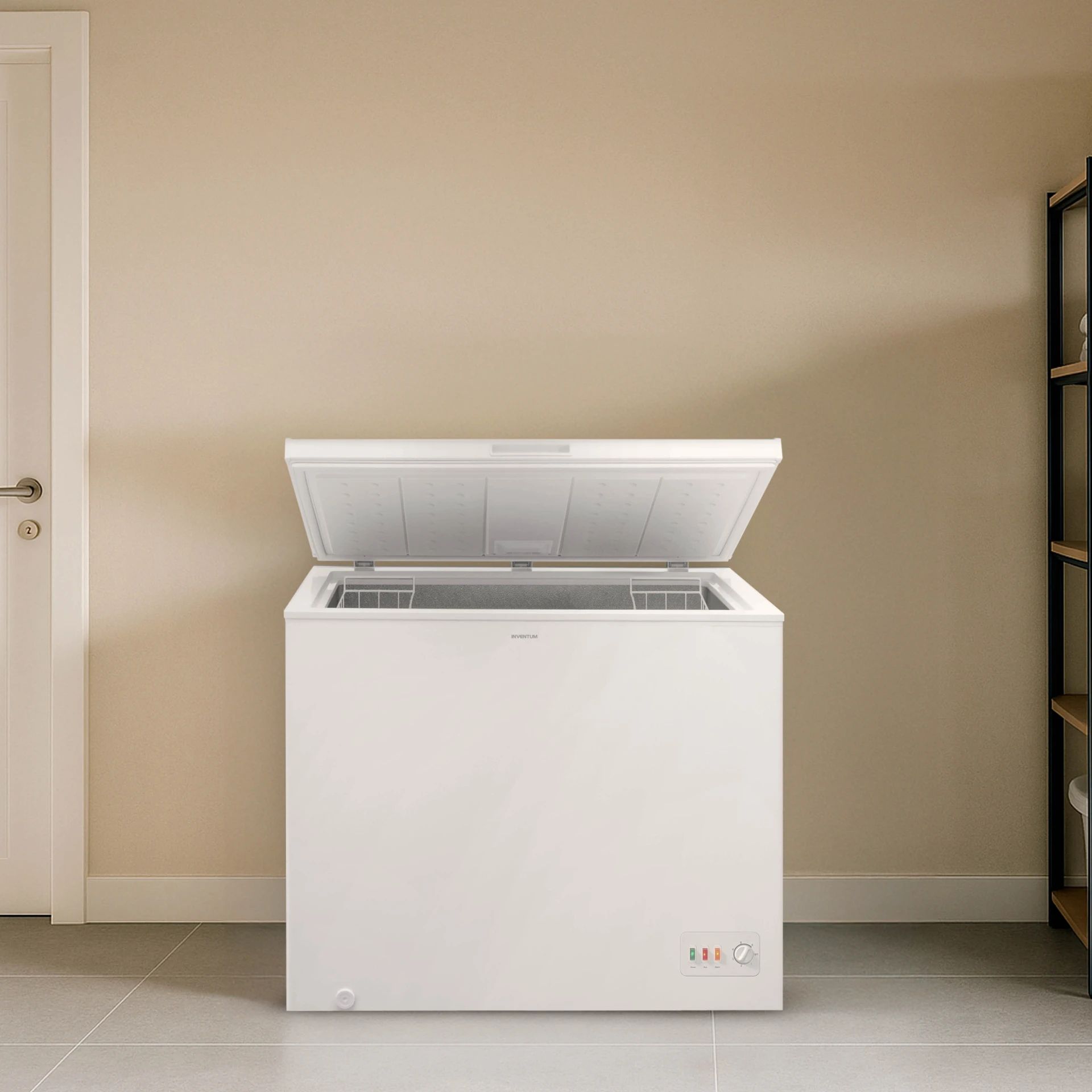 Inventum VK1285W Vrijstaande Vrieskist - 300 liter - Wit - Energieklasse C