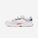 Chaussures de sport à scratch résistantes en cuir enfant, Playventure city gris