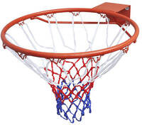 vidaXL basketbalringset met net 45 cm oranje
