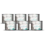 MjAMjAM - Premium natvoer voor katten - DUO van malse eend & zoetwatervis met wortelen, pak van 6 (6 x 200g), graanvrij met extra vlees