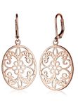 Elli Dames Oorbellen Ornament bloemen oosterse filigraan 925 zilver