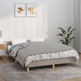vidaXL Verzwaringsdeken 122x183 cm 9 kg Badstof Grijs