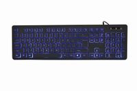 Gembird KB-UML3-02 Multimedia Toetsenbord Zwart