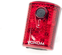 Voxom Lh3 Bike Light Incl. USB charging cable STVZO red/black