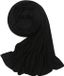 GOURIXIN Bovista Hoofddoek - Hijab - Dames - Abaya - Sjaal - Islamitische Kleding - Moslim Kleding - Alhamdulillah - Zwart